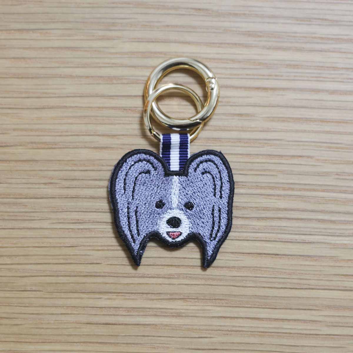 パピヨンの可憐ちゃん(グレー系)