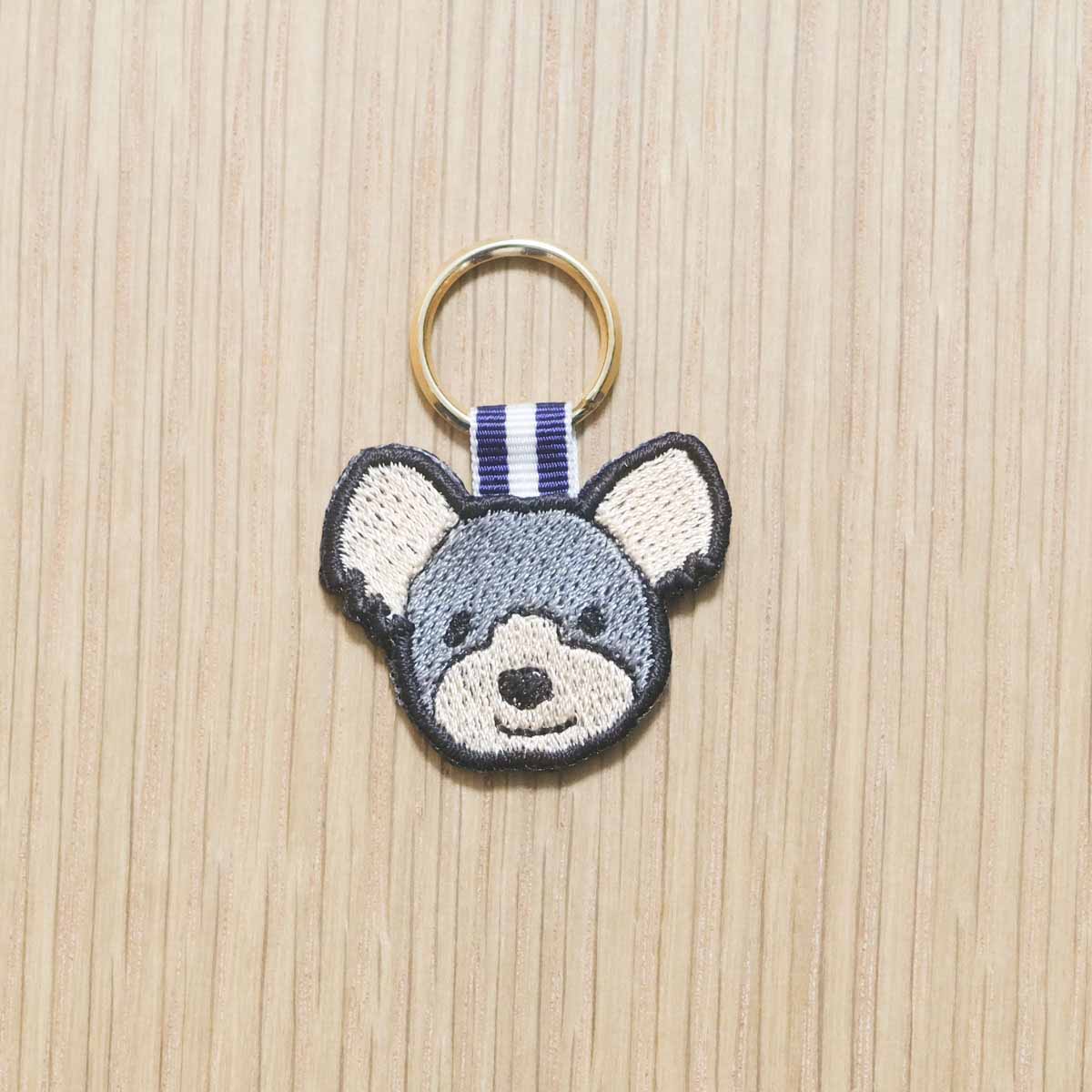 ヨークシャーテリアのニコちゃん(グレー系)