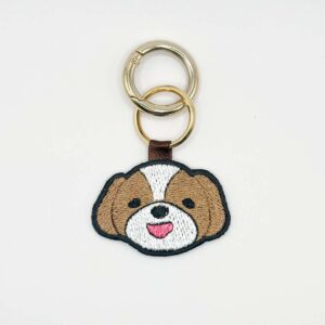 シーズーのふんわりさん（ブラウン系）